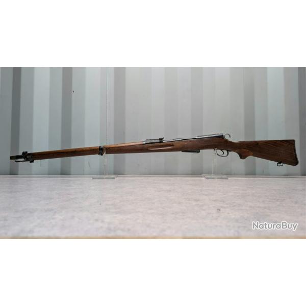 Fusil Schmidt Rubin 96/11 suisse  cat.D avec certificat (653)+ baionnette , cartouchiere et UC
