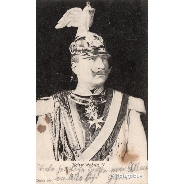 Carte postale vintage Kaiser Wilhelm II - N�8878