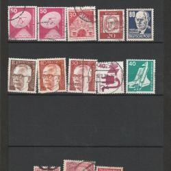 Lot de timbres