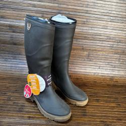Bottes fourr&eacute;e Homme Rouchette Optimum - - Marron - Made in Italie