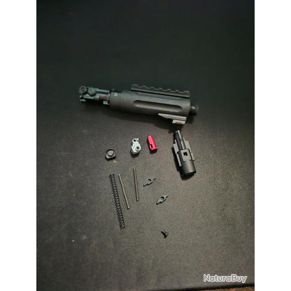 Upper d'origine Action Army AAP-01 + Nozzle, Marteau, Kit Ressorts & Adaptateur Silencieux Direc