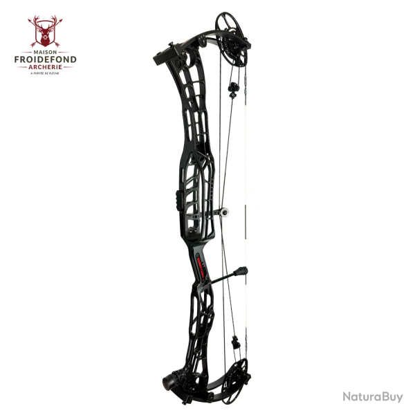 Arc � poulie Tritech 37 ST SD - Darton - 50#-28.5" Candy Purple Handle/Black Limbs