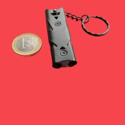 A SAISIR - Sifflet de survie professionnel tr&egrave;s puissant tout m&eacute;tal NEUF