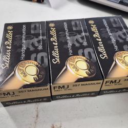 3 BO&Icirc;TES 357 MAG FMJ 158GR