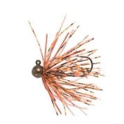 Rubber jig reins Platon jig 1,3gr spider orange