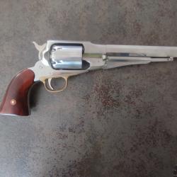 R&eacute;volver &agrave; poudre noire italien (black powder only), r&eacute;plique type Colt 1851 Navy / Civil War.