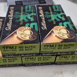 5 BO&Icirc;TES 45 ACP FMJ 230GR