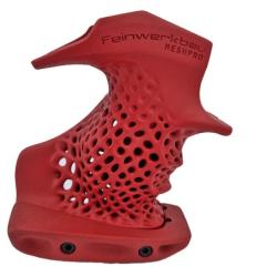 Crosse profil&eacute;e Feinwerkbau MESHPRO pour P8X - couleur sp&eacute;ciale ROUGE M - droitier