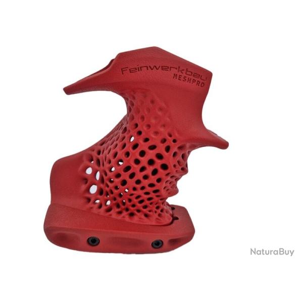 Crosse profil�e Feinwerkbau MESHPRO pour P8X - couleur sp�ciale ROUGE M - droitier