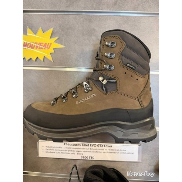 Chaussures Tibet EVO GTX Lowa