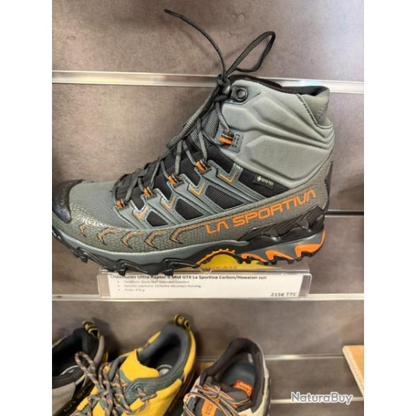 Chaussures Ultra Raptor II Mid GTX La Sportiva