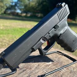 GLOCK 21 gen4 filet&eacute; &eacute;quip&eacute; d&eacute;tente timney &agrave; un euro sans prix de r&eacute;serve