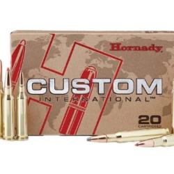 Munitions HORNADY cal.300 win mag sp custom international 180gr 11.7g par 60