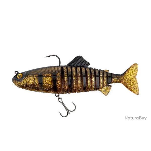 Leurre souple Fox rage Replicant jointed 23cm Golden perch