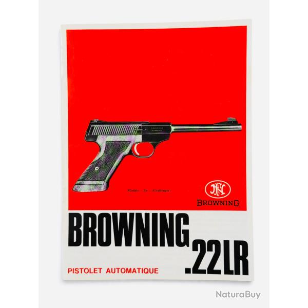 Notice BROWNING Challenger - 22LR