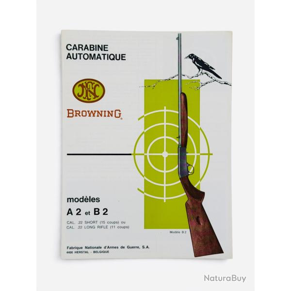 Notice BROWNING Smokeless - 22LR