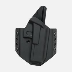 Holster Kydex OWB G17 inclin&eacute; No Light Noir Droitier