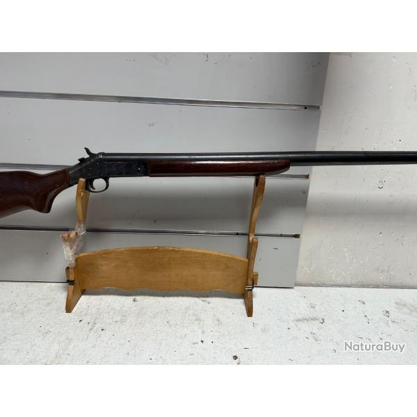 Rare! Fusil mono coup Harrington & richardson model 176 cal.10/89 bois can.92cm