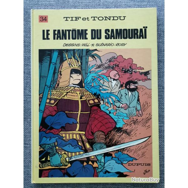 BD Tif et Tondu no 34, Le Fant�me du Samoura� Will et Rosy 1986