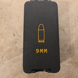 Boite pouvant contenir 50 munitions de calibre 9mm