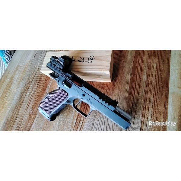 Tanfoglio stock 9mm red dot