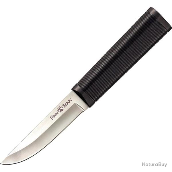 Couteau Fixe Cold Steel Finn Bear Lame Acier 4116 Manche Polypropyl�ne Noir �tui Cor-Ex CS20PC