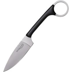 Couteau Fixe Cold Steel Bird and Game Lame Acier AUS-8A Manche Polym&egrave;re Noir &Eacute;tui Secure-Ex CS20A