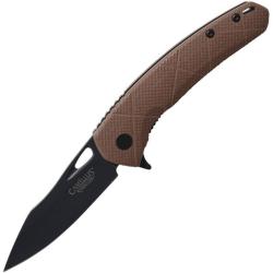Couteau Pliant Camillus Blaze Lame Acier D2 Manche G10 Coyote Linerlock CM19808
