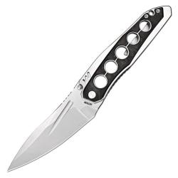 Couteau Artisan Cutlery Sudden Lame Acier S35VN Manche Fibre de Carbone Noir Linerlock ATZ1890GCF
