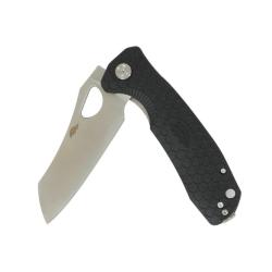 Couteau Honey Badger Knives Wharncleaver Medium Lame Acier 8Cr13MoV Manche FRN Noir HB1038