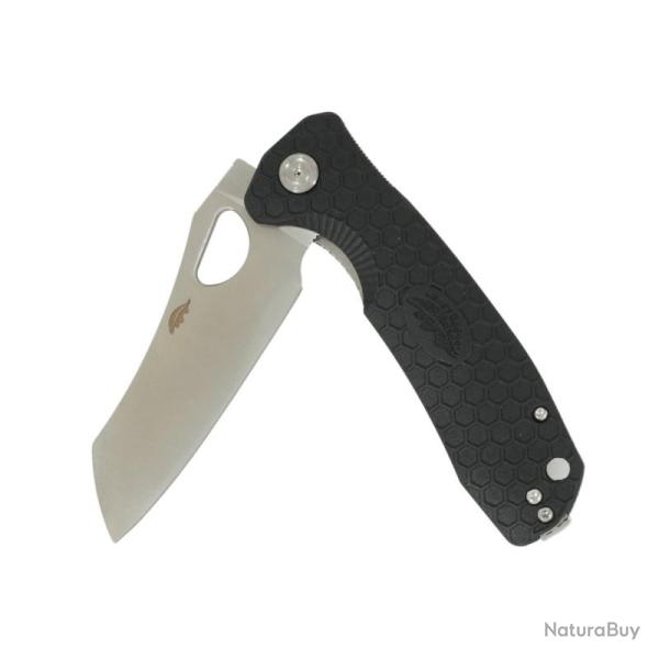 Couteau Honey Badger Knives Wharncleaver Medium Lame Acier 8Cr13MoV Manche FRN Noir HB1038