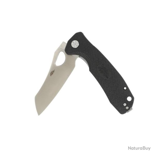 Couteau Honey Badger Knives Wharncleaver Large Lame Acier D2 Manche FRN Noir Liner Lock HB1104