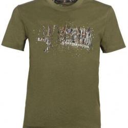 Tee-shirt enfant Tonne kaki PERCUSSION-14 ans