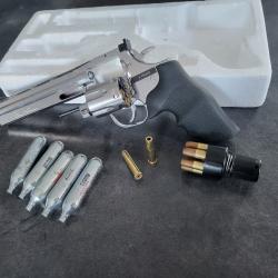 Dan Wesson Chrom&eacute; 3 joules lot complet + accessoires
