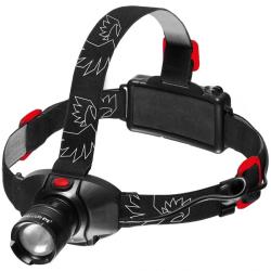 Lampe Frontale Mactronic Flash LED Cree 180 Lumens Zoom