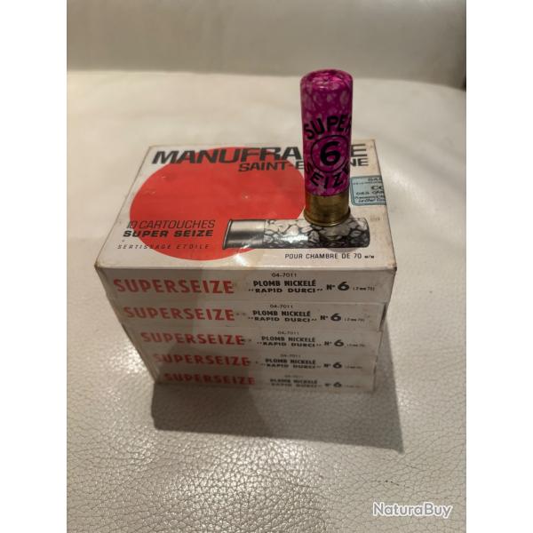 Cartouche manufacture super seize