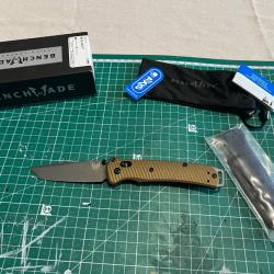 Benchmade Bailout + Manche alu anodis&eacute; AWT