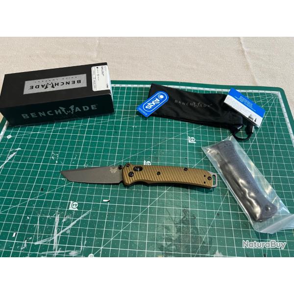 Benchmade Bailout + Manche alu anodis� AWT