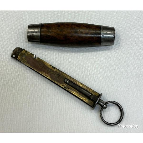 Couteau Tonneau Ancien Johan Engstr�m Eskilstuna 1874