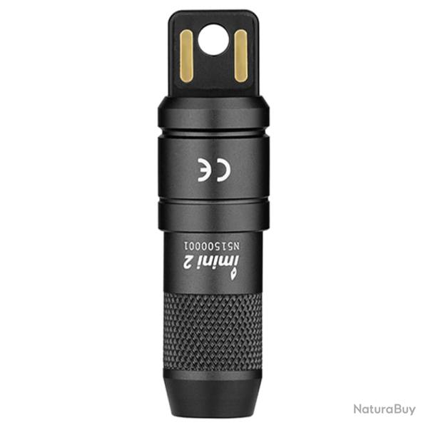 Mini Lampe Torche Rechargeable Olight iMini 2 Black 50 Lumens