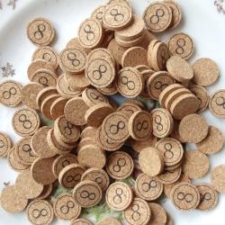 Lot de 100 rondelles li&egrave;ge en calibre 16;n&deg;8.