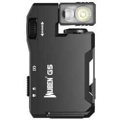 Lampe Torche EDC Wuben G5 Black 400 Lumens RGB Tete Pivotante Magnetique