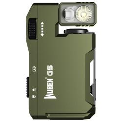 Lampe Torche EDC Wuben G5 Army Green 400 Lumens RGB Tete Pivotante Magnetique
