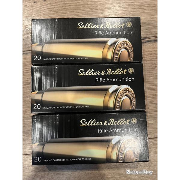 Munitions Sellier & Bellot cal 45/70 405 grains par 60