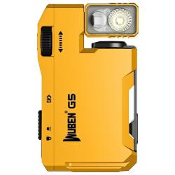 Lampe Torche EDC Wuben G5 Yellow Edition 400 Lumens RGB Tete Pivotante Magnetique