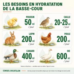 Abreuvoir gradu&eacute; sur pied avec poign&eacute;e vert 10L
