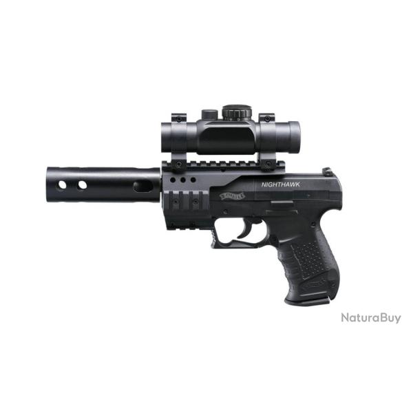 UMAREX Walther NightHawk + vis�e + silencieux + rail picatinny. NEUF