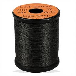 Fils de montage Uni-thread 8/0 iron grey