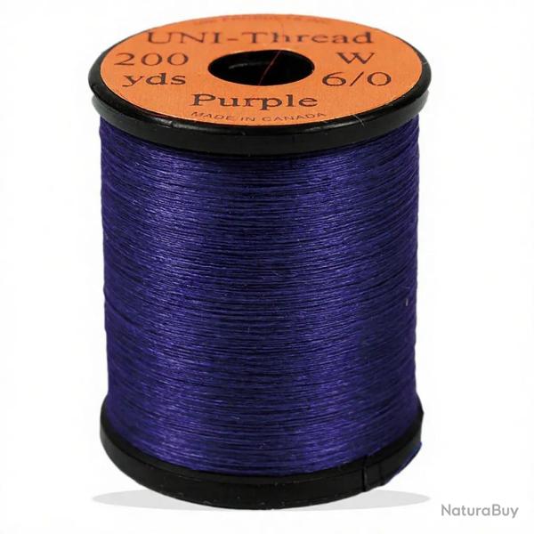Fils de montage Uni-thread 6/0 violet