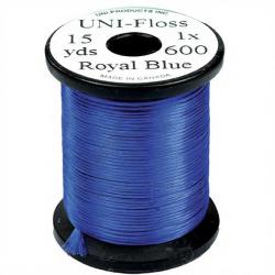 Fils de montage Polyfloss UNI-floss bleu royal